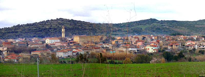 Panorama di Masullas (OR) © Comune di Masullas